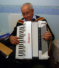 Brand new Roland accordion